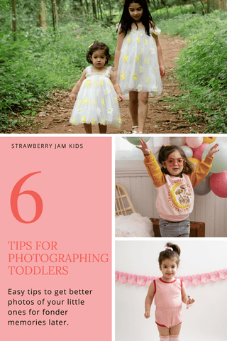 How to Take Great Photos of Toddlers with your Phone or DSLR - Strawberry Jam Kids