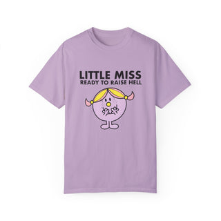 'Little Miss Ready to Raise Hell' Unisex Adult Comfort Colors T-shirt