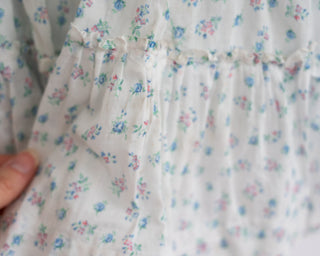 Vintage Toddler Girl Handmade Floral Dress