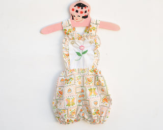 Vintage Baby Girl Romper about 0-3 months