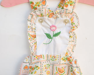 Vintage Baby Girl Romper about 0-3 months