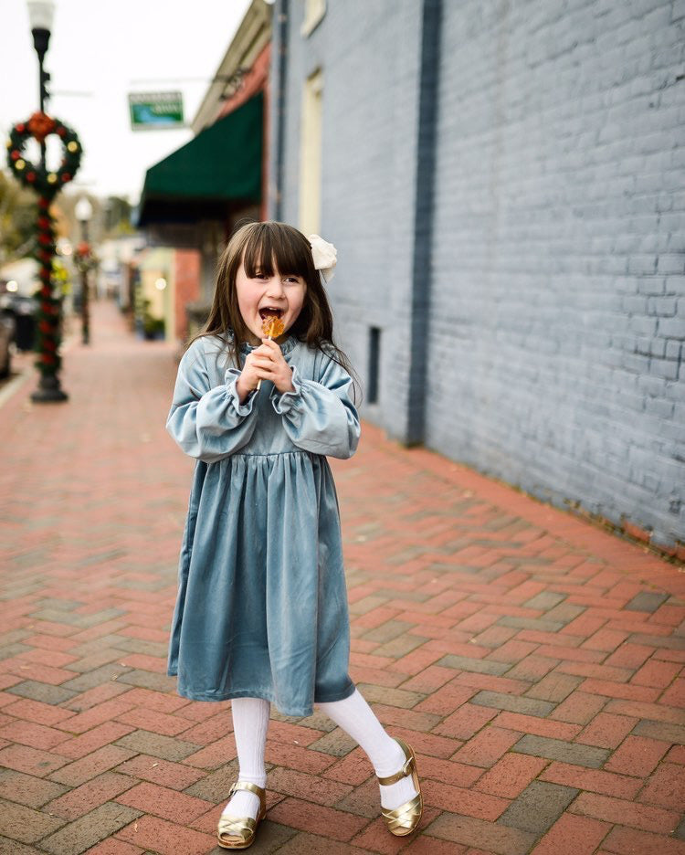 2023 Spring Autumn Ins Children Girls Denim Dress Long Sleeve Fitted Waist  Pullover Kids Girls Frocks Toddler Girls Outfits - AliExpress