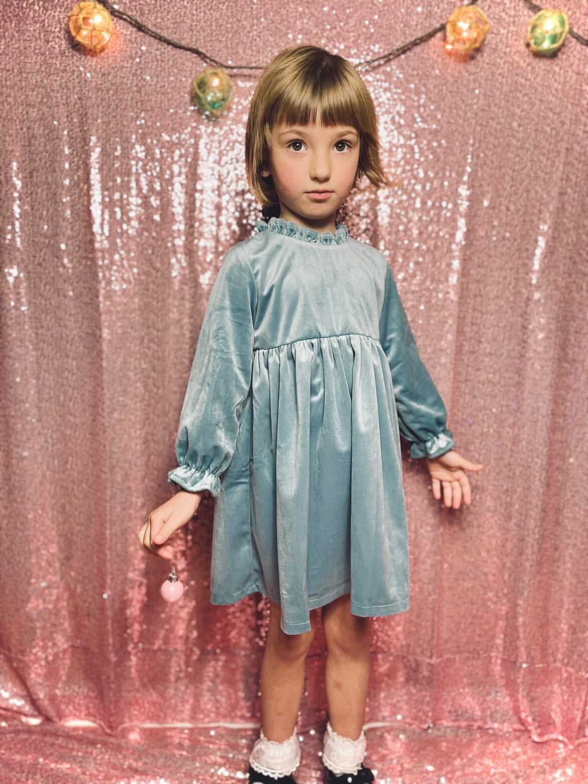 Velvet Toddler Christmas Dress For Toddler Girls With Zip Back From Deng08,  $19 | DHgate.Com